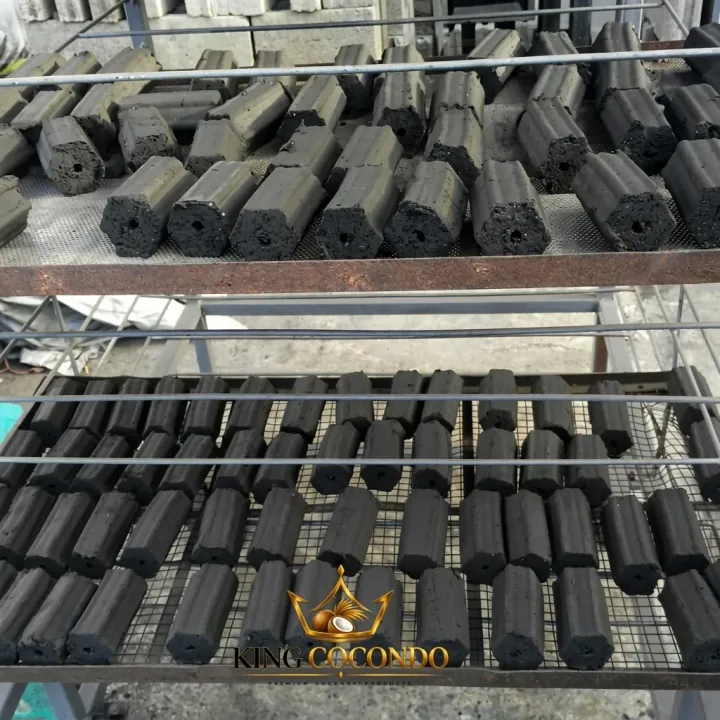 Hexagon Briquettes Oven Drying