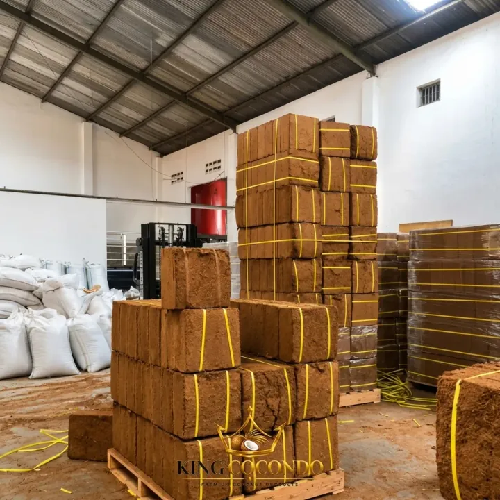 Warehouse Cocopeat Blocks